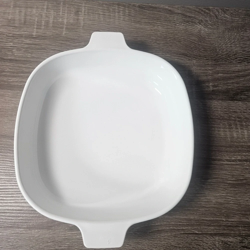 Vintage Corning Ware Cornflower Blue P-9-B 8 Inch Square Casserole Dish with Lid
